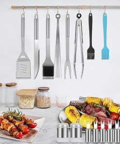 -one Bbq Tool Kit 35pcs Stainless Steel Bbq Tools Outdoor Grilling Set Compact and 2