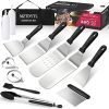 8pc BBQ Grill Utensils Set Grilling Tool Stainless Steel Grill Accessories for Outdoor Camping Vacation 4