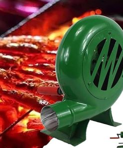 Hand Crank Blacksmith Forge Blower Iron Gear BBQ Blower Hand Bbq Fan Air Blower Portable Fast Fire Starter Manual Hand Crank Bellows Cooking Tool For Outdoor Picnic Camping(Size:80W,Color:One Color)