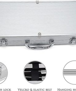 BBQ Grill Tools Set, Stainless Steel Accessories with Meat Thermometer & Injector, Complete Utensils Set for Foodies, Camping, and Barbecue Lovers 2