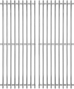 Hongso Parts for Nexgrill replacement parts 4 Burner 720-0830H, 20-0830D, 720-0783E, 720-0830A, 720-0958A Models, Included Grill Grate Burner Tubes and Heat Plates, Set of 4 2