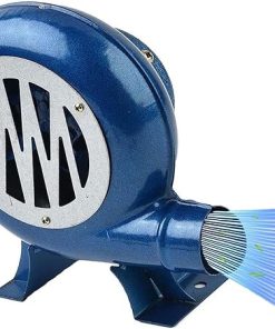 Outdoor Cooking BBQ Fan Air Blower, Iron Gear Popcorn Fan Manual Fan, Heavy Duty Manual Iron Gear BBQ Blower, Starter Flame Exciter Tool, Outdoor Cooking Manual Air Blower Accessories(200W)