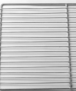 Barbecue Grilling Basket,Stainless Steel Barbecue Mesh Rectangular Household Bar Mesh Cake Cooling Rack Baking Barbecue Tool 2