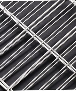 Happyyami 2pcs Grilled Fish Rack Lamb Outdoor Grill Accessories Bbq Roasting Pan Outdoor Grills & Smokers Veggie Grill Basket Fish Grilling Basket Portable Bbq Box Stainless Steel Man 2