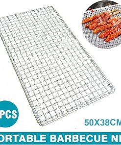 Grill Vegetable Cooking Mesh Grill Tools Stainless Steel (Color : 1 pcs) 2