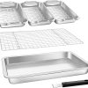TIVOLI Grill Accessories 4PC BBQ Tools Set with Heavy Duty Stainless Steel Barbecue Spatula, Clips,Brushes, Forks Grill Tools for Outdoor Grill with Wood Handle Gill Gift Ideas for Dad Man 3