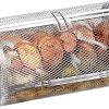 Rotisserie Tumble Basket: Elevate Your Grilling Game! Perfect for Chicken Wings, Coffee Beans, and More (Compatible Only with ROTOQ360 Rotisserie)