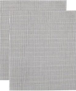BBQ 40 * 30cm Baking Mat Sheet Heat Resistance BBQ Mesh Mat Non-Stick BBQ Barbecue Pad for Party Grill Mat Tools Accessories(04)