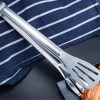Barbecue Tongs 304 Stainless Steel Kitchen Fried Steak Special Barbecue Clip Home Bread 3