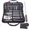 Griddle Accessories, 32 Pcs Flat Top Grill Accessories, Griddle Accessories Kit with Griddle Spatula, Scraper, Tongs and Egg Rings, Stainless Steel Griddle Tools Set for Outdoor BBQ and Camping