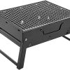 Charcoal grills Portable BBQ Grills Patio Barbecue Charcoal Grill Stove Stainless Steel Outdoor Camping Picnic Barbecue BBQ Accessories Tools 3