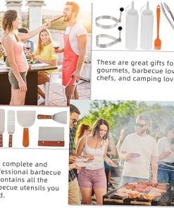 12pc Stainless Steel BBQ Tool Set Outdoor Grill Accessories for Home Camping 2