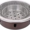 Barbecue Sausage Grilling Basket Hot Dog Metal Mesh Clip BBQ Rack with Wooden Handle Barbecue Gripper 3