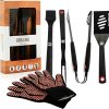 6 Piece BBQ Tool Set 4