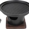 stove charcoal bbq 24×22×16 household portable smokeless barbecue grill charcoal stove bbq accessories 26x21x12.5cm charcoal grills indoor smokeless korean bbq grill
