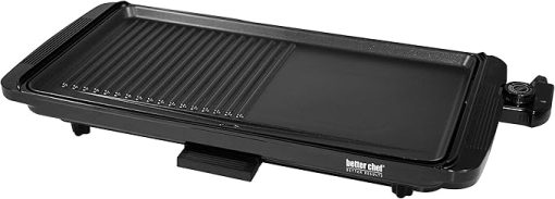 Better Chef 2-1 Family sized Griddle/Grill, Black - Image 2