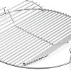 Ninja XSKGRDLXL Woodfire Grill & Griddle Plate, Compatible with OG800 and OG900 Series, 2-in-1 Grill and Griddle Functionality, Ceramic, Nonstick Coating, Black 3