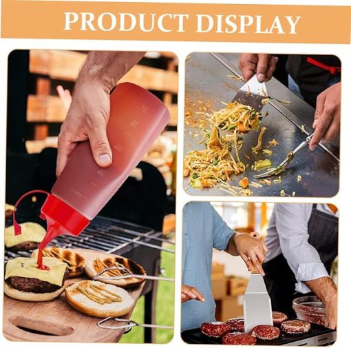BESPORTBLE Camping 8pc Grill Utensil Set Tool Kit Stainless Steel Spatula Grill Accessories Multi-Functional for Outdoor Use - Image 2