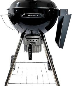SnS Grills Kettle Grill & Elevated Cooking Grate Bundle: Enhanced BBQ Space and Versatility 2