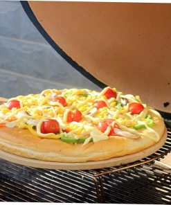 Luxshiny Pizza Stone for Oven Baking Tool Pizza Pan Holes Heat Resistant Accessories 2