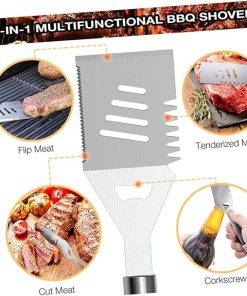 Bbq Tool Set 35pcs Bbq Grill Tools Stainless Steel Essential for Outdoor Grilling 2