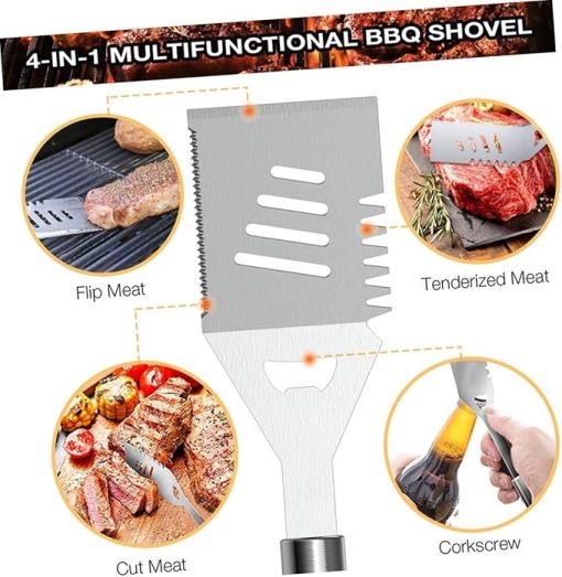 Bbq Tool Set 35pcs Bbq Grill Tools Stainless Steel Essential for Outdoor Grilling - Image 2