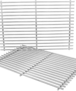 Archway BBQ Grill Parts Grill Grates for Weber Spirit I & II 300 Series - 17.3 inch 304 Stainless Steel Cooking Grates for Spirit E310 E320 S310 S320, (Pack of 2)