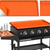 Scrub Daddy BBQ Grill Cleaner Kit – Bristle Free Grill Brush with Refill + Scour Daddy Steel Sponge – Temperature-Controlled Tools – Cut Through Charred Buildup (4 Count) 3