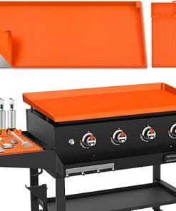 36" Blackstone Silicone Griddle Cover and 16" Blackstone Griddle Accessories | Comprehensive Protection | Thick & Durable | Reusable & Premium Food-Grade Silicone Grill Mat | from Dirt & Rust