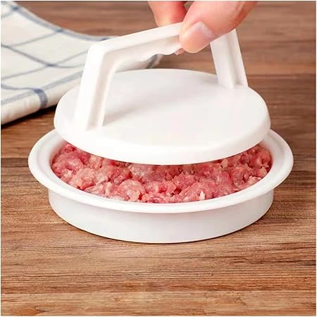 Press ABS Round Shape Non-Stick Stuffed Grill Press Mould Kitchen Accessories Grill Maker Mould (Color : ABS Black) 2 Press ABS Round Shape Non-Stick Stuffed Grill Press Mould Kitchen Accessories Grill Maker Mould (Color : ABS Black) - Image 2