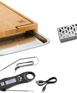 ZWILLING BBQ+ Grill Smoker Set, 4, Silver