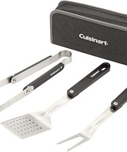 Cuisinart CGS-1000 4-Piece Folding Grill Tool Set