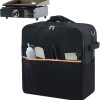 NOELIFE Padded Carry Bag for Blackstone 17 inch Tabletop Griddle without Hood, 600D water-resistant Outdoor Griddle Carrying Case Fit for Blackstone 1971 1650, Black (Bag Only)