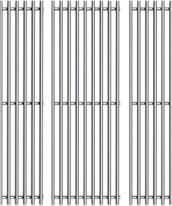 S6G552 (3-Pack) 19.2” SUS304 Stainless Steel Cooking Grates for Weber Summit 600 Series, Summit E-640, S-640, E-650, S-650, E-660, S-660, E-670, S-670 Gas Grills (2007-present)