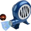Manual Iron Gear BBQ Blower, Cooking BBQ Fan Air Blower, Iron Gear Popcorn Fan Manual Fan, Heavy Duty Starter Flame Exciter Tool, Outdoor Cooking Manual Air Blower Accessories(300W)