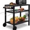 Stainless Steel Grill Barbecue Rack for Outdoor Picnic Camping Portable Foldable Bbq Tool Strong Heat Break Resistance 4