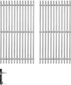 7639 Cooking Grates for Weber Spirit 300 & Spirit II 300 Series E310 E320 S310 S320 E/S 330, Grill Grates for Weber Genesis Silver B/C Genesis Gold B/C Grates, 7638 65906 Grates, 304 Stainless Steel