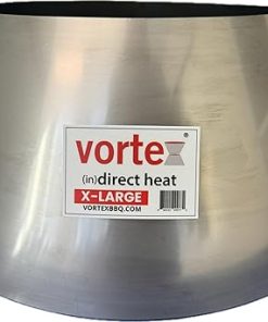 VORTEX (IN) DIRECT HEAT for Charcoal Grills, X-Large Size XL Super V - for Weber Ranch Kettles