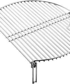 Grill Expander Rack Stack Rack - Stainless Expansion Grilling Rack, Eggspander Large & X-Large Big Green Egg, Kamado Classic Accessories, Adds 60% More Extra Grilling Space