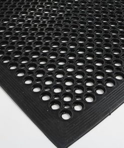 Black Anti-Fatigue Floor Mat 36″ 60″ Indoor Commercial Industrial Heavy Duty Use 2