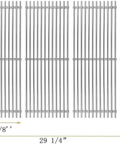BlazeC2 (4-Pack) SUS304 Cooking Grates for Blaze Traditional 3 4 5 Burner Grills for Blaze Gril BLZ32034 BLZ-32-034 32-034 CG115SS BLZ-3LTE BLZ-5 BLZ-4LTE BLZ-3 BLZ-4 2