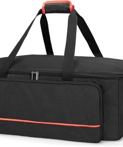 Pizza Oven Carry Bag Compatible with Ooni Koda 12 Gas Pizza Oven, Portable Pizza Oven Cover with Shoulder Strap, Outdoor Oven Carrying Case with Multi Pockets for Oven Accessories, Bag Only