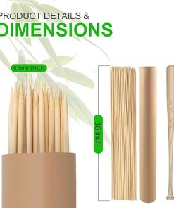 BETESINE 30″ Marshmallow Roasting Sticks & 21in BBQ Meat Resting Blanket Combo – Perfect for Grilling, BBQ, and Campfire Cooking – Ideal for Hot Dogs, Sausages, Brisket 2
