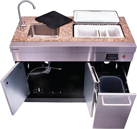 Char-Broil Medallion Series Modular Outdoor Kitchen Stainless Steel Entertainment Module – 463246418 2 Char-Broil Medallion Series Modular Outdoor Kitchen Stainless Steel Entertainment Module - 463246418 - Image 2