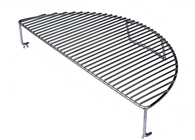 SnS Grills Slow ‘N Sear Elevated Cooking Grate – Compatible with Weber and Other Grills – Heavy Duty Stainless Steel, More Grill Space for Tailgating, Camping, and Backyard Cooking SnS Grills Slow ‘N Sear Elevated Cooking Grate - Compatible with Weber and Other Grills - Heavy Duty Stainless Steel, More Grill Space for Tailgating, Camping, and Backyard Cooking