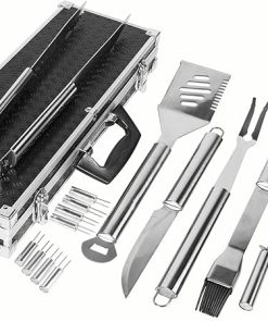 Mr. Bar-B-Q 18-Piece BBQ Tools Set with Carrying Case 2