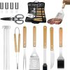 16 PCS BBQ Accessories, Griddle Tools, Flat Top Grill Accessories with Enlarged Spatulas Basting Cover Scraper Easy to Clean Storage Carry Sets 4