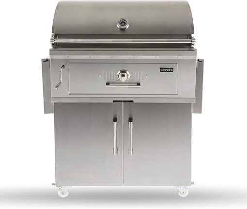 Coyote 36-inch Grill Cart for Charcoal Grills - C1CH36CT