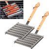 BBQ SILS Tool Kit – 3Pcs Premium Light Stainless Steel Barbecue Tools with Free Portable Case Perfect for Picnics and Outdoor Activities/Ideal Christmas Bi 4
