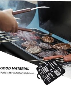 POPETPOP BBQ Tool Set 12-Piece Stainless Steel Grill Accessories Kit for Outdoor Grilling Camping and Holidays 2